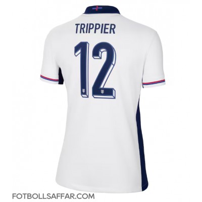 England Kieran Trippier #12 Hemmatröja Dam EM 2024 Kortärmad England Kieran Trippier #12 Hemmatröja Dam EM 2024 Kortärmad